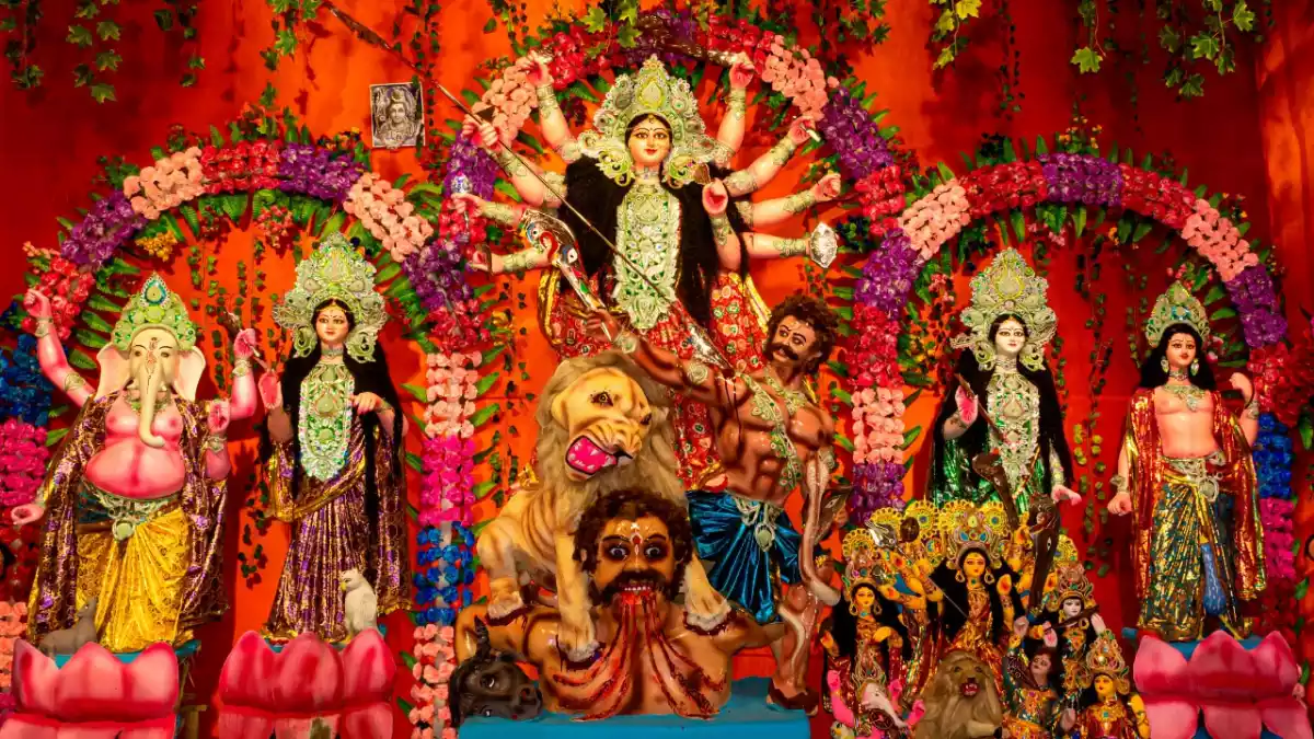 Durga puja rituals