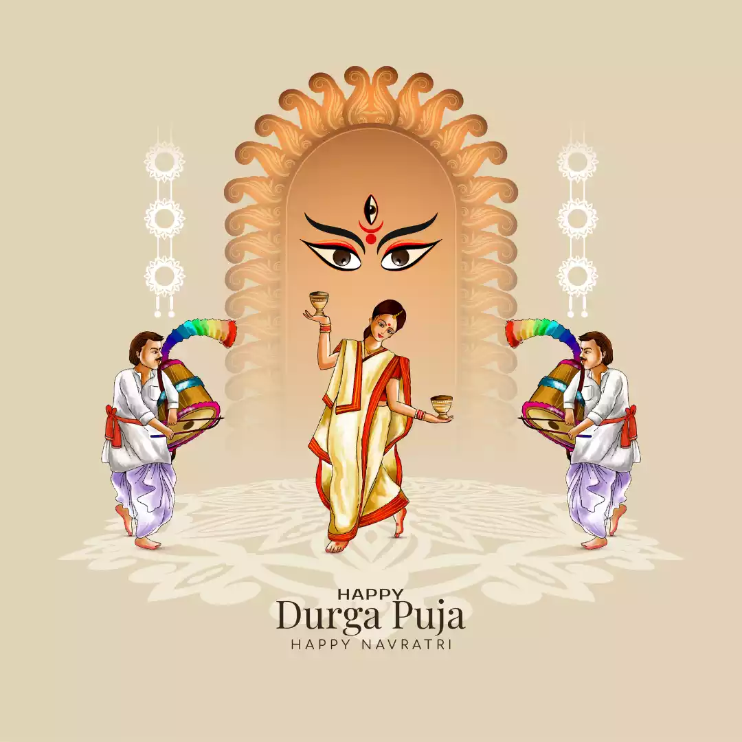 Durga Puja Wishes in Hindi