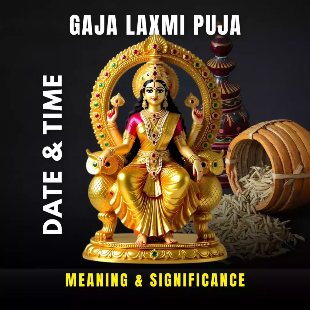 Gaja lakshmi Puja