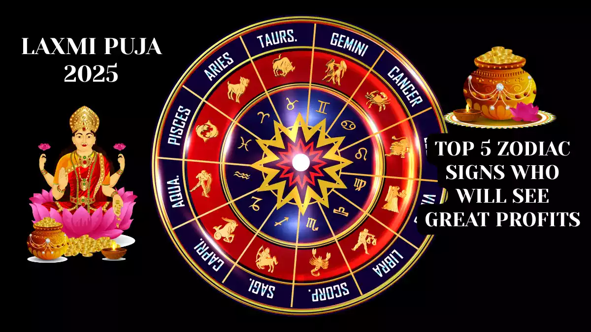Lakshmi Puja top zodiac signs