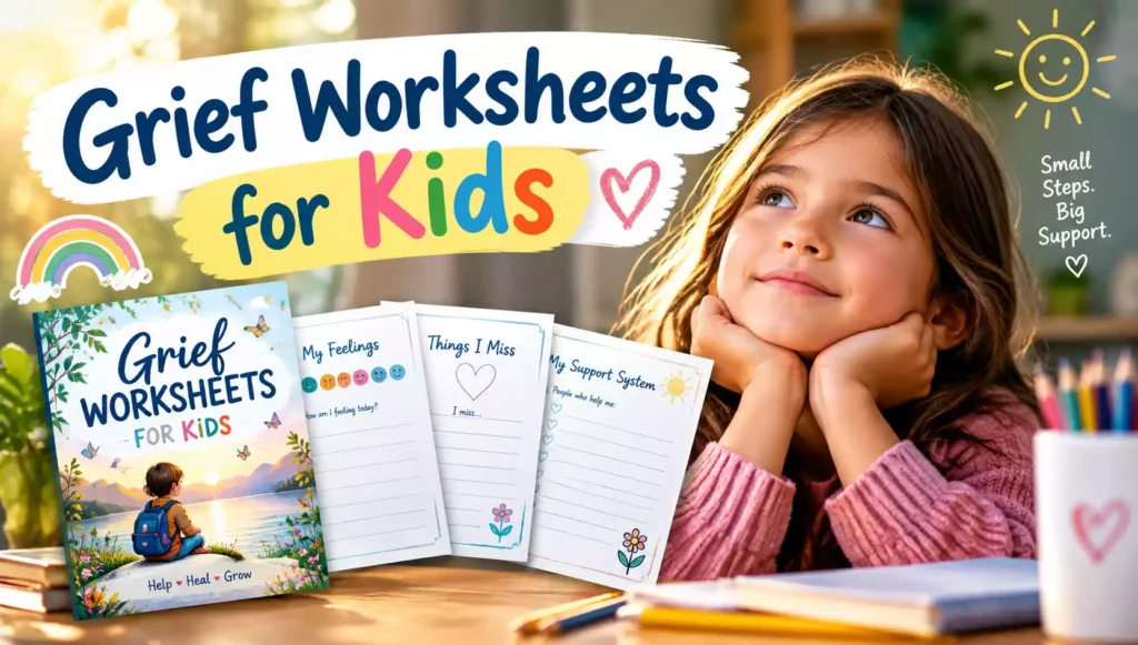 Grief Worksheets for Kids