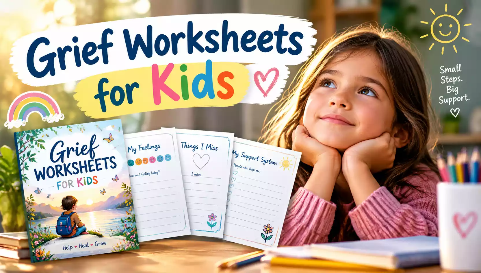 Grief Worksheets for Kids